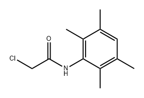 Acetamide, 2-chloro-N-(2,3,5,6-tetramethylphenyl)- 结构式