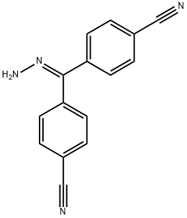 Benzonitrile, 4,4'-carbonohydrazonoylbis- (9CI) Struktur