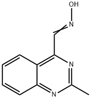 2-Methylquinazoline-4-carbaldehyde oxime 结构式