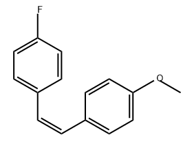 Benzene, 1-fluoro-4-[(1Z)-2-(4-methoxyphenyl)ethenyl]-