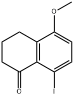 1(2H)-Naphthalenone, 3,4-dihydro-8-iodo-5-methoxy- Structure