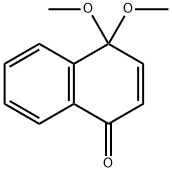 1(4H)-Naphthalenone, 4,4-dimethoxy- Structure