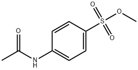 对乙酰氨基苯磺酸甲酯,64704-11-6,结构式