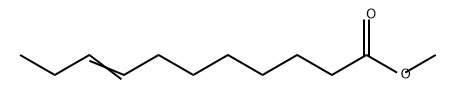 8-Undecenoic acid methyl ester 结构式