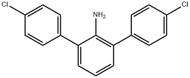 [1,1':3',1''-Terphenyl]-2'-amine, 4,4''-dichloro- (9CI) 化学構造式