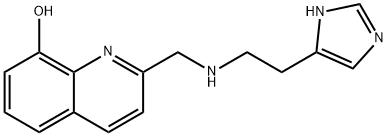 648896-23-5 2-(((2-(1H-Imidazol-4-yl)ethyl)amino)methyl)quinolin-8-ol