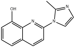 2-(2-Methyl-1H-imidazol-1-yl)quinolin-8-ol Structure