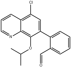 2-(5-Chloro-8-isopropoxyquinolin-7-yl)benzaldehyde|