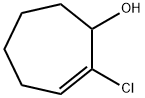 2-Cyclohepten-1-ol, 2-chloro- Struktur