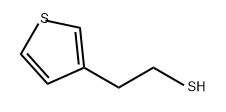 2-(噻吩-3-基)乙烷-1-硫醇, 65062-26-2, 结构式