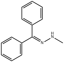 Methanone, diphenyl-, 2-methylhydrazone 结构式