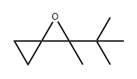 1-Oxaspiro[2.2]pentane, 2-(1,1-dimethylethyl)-2-methyl- Struktur