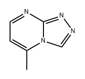 1,2,4-Triazolo[4,3-a]pyrimidine, 5-methyl- Struktur