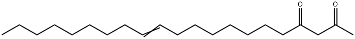 12-Heneicosene-2,4-dione 结构式