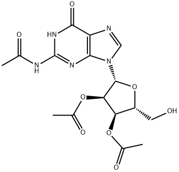 Guanosine, N-acetyl-, 2',3'-diacetate|N-乙酰基-2′,3′-乙酰基鸟苷