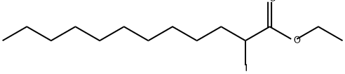 Dodecanoic acid, 2-iodo-, ethyl ester,65500-28-9,结构式