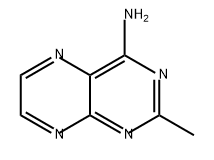 4-Pteridinamine, 2-methyl-,65508-68-1,结构式