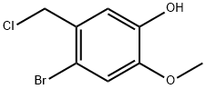 Phenol, 4-bromo-5-(chloromethyl)-2-methoxy-