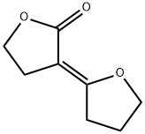 α-(2-Tetrahydrofuranylidene)-γ-butyrolactone Struktur