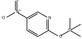 Pyridine, 5-nitro-2-[(trimethylsilyl)oxy]- 化学構造式