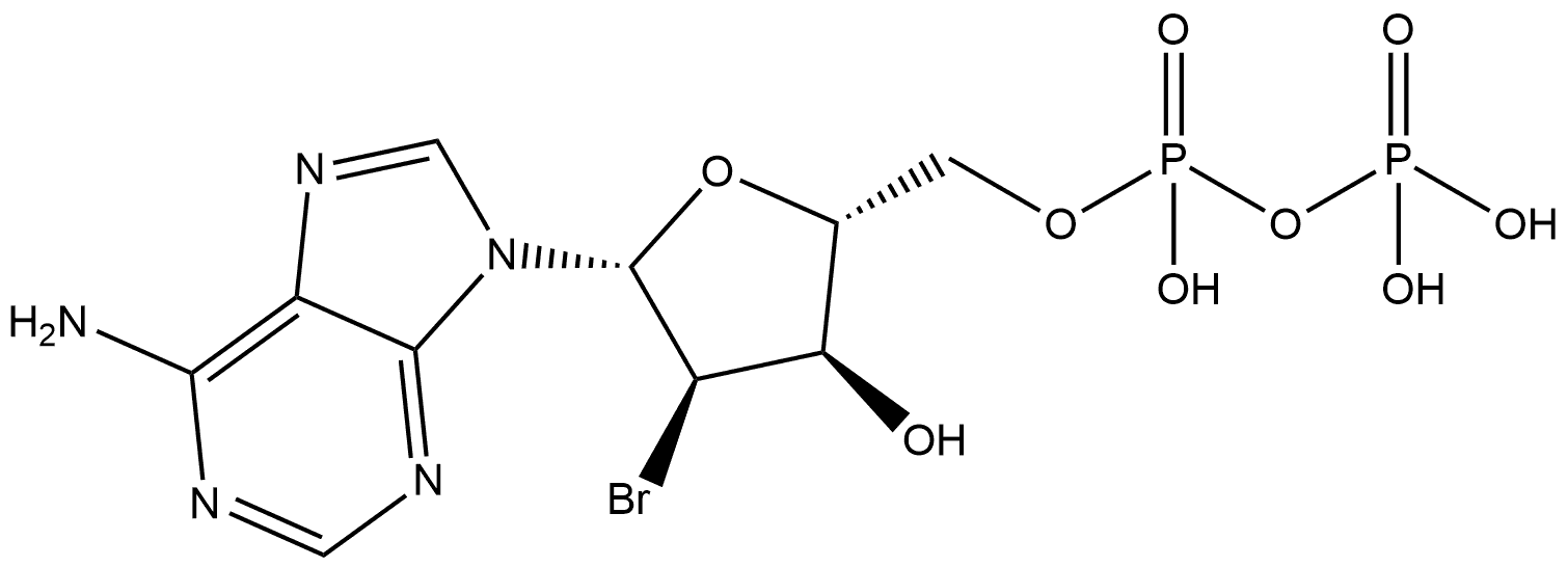 2'-Bromo-dADP Structure