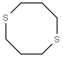 1,5-Dithiocane 结构式