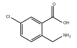 Benzoic acid, 2-(aminomethyl)-5-chloro- Structure