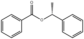 安息香酸(1R)-1-フェニルエチル 化学構造式