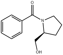 (S)-(2-(羟甲基)吡咯烷-1-基)(苯基)甲酮 结构式