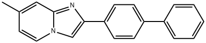 Imidazo[1,2-a]pyridine, 2-[1,1'-biphenyl]-4-yl-7-methyl-,65964-64-9,结构式