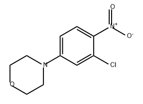 Morpholine, 4-(3-chloro-4-nitrophenyl)- Structure