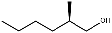 1-Hexanol, 2-methyl-, (2R)- Structure