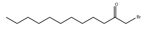 2-Dodecanone, 1-bromo- Struktur
