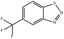 1,2,3-Benzothiadiazole, 5-(trifluoromethyl)-,66201-11-4,结构式