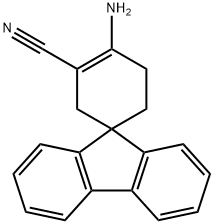 4-Aminospiro[cyclohex[3]ene-1,9''-fluorene]-3-carbonitrile Structure