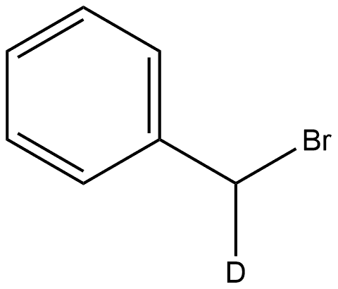 Benzene, (bromomethyl-d)- 化学構造式
