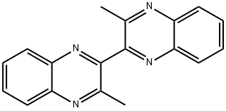 3,3''-Dimethyl-2,2''-biquinoxaline Struktur