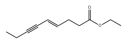 4-Nonen-6-ynoic acid, ethyl ester, (E)- (9CI) Structure