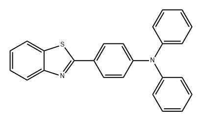 4-(BENZO[D]THIAZOL-2-YL)-N,N-DIPHENYLANILINE,664995-50-0,结构式