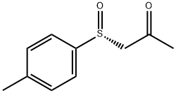 2-Propanone, 1-[(R)-(4-methylphenyl)sulfinyl]- Structure