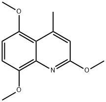 2,5,8-Trimethoxy-4-methylquinoline Structure