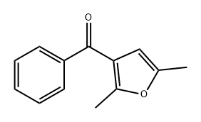 Methanone, (2,5-dimethyl-3-furanyl)phenyl- Structure