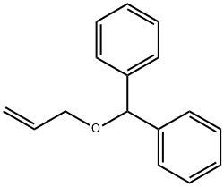 Benzene, 1,1'-[(2-propenyloxy)methylene]bis- Struktur