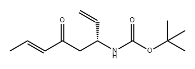 Carbamic acid, [(1R,4E)-1-ethenyl-3-oxo-4-hexenyl]-, 1,1-dimethylethyl ester (9CI)