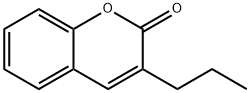 3-Propyl-2H-chromen-2-one Structure