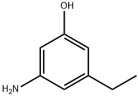 Phenol, 3-amino-5-ethyl- Struktur