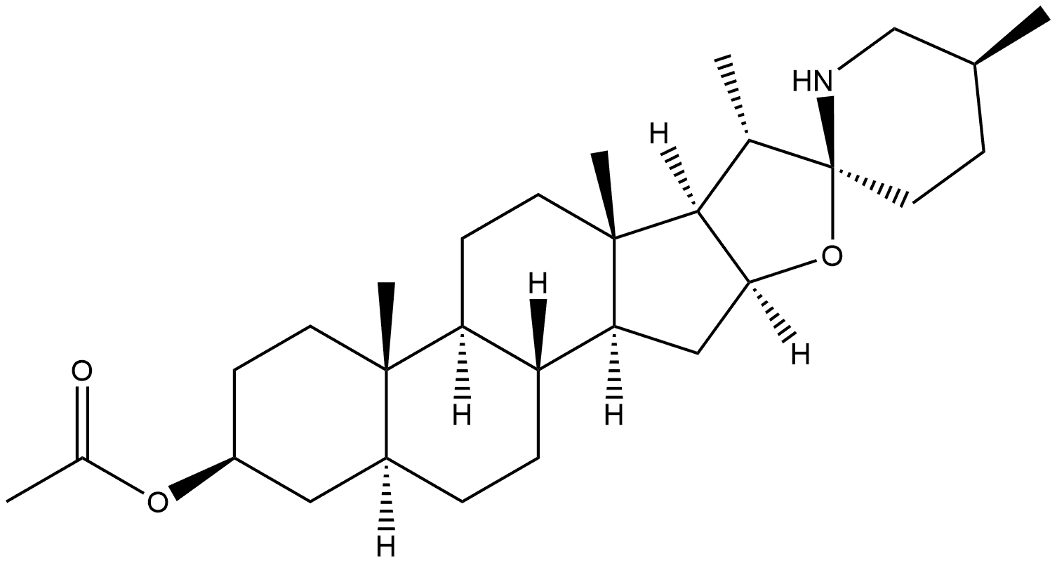 Spirosolan-3-ol, 3-acetate, (3β,5α,22β,25S)-