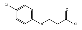 Propanoyl chloride, 3-[(4-chlorophenyl)thio]-