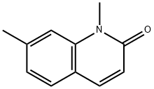 2(1H)-Quinolinone, 1,7-dimethyl- Structure