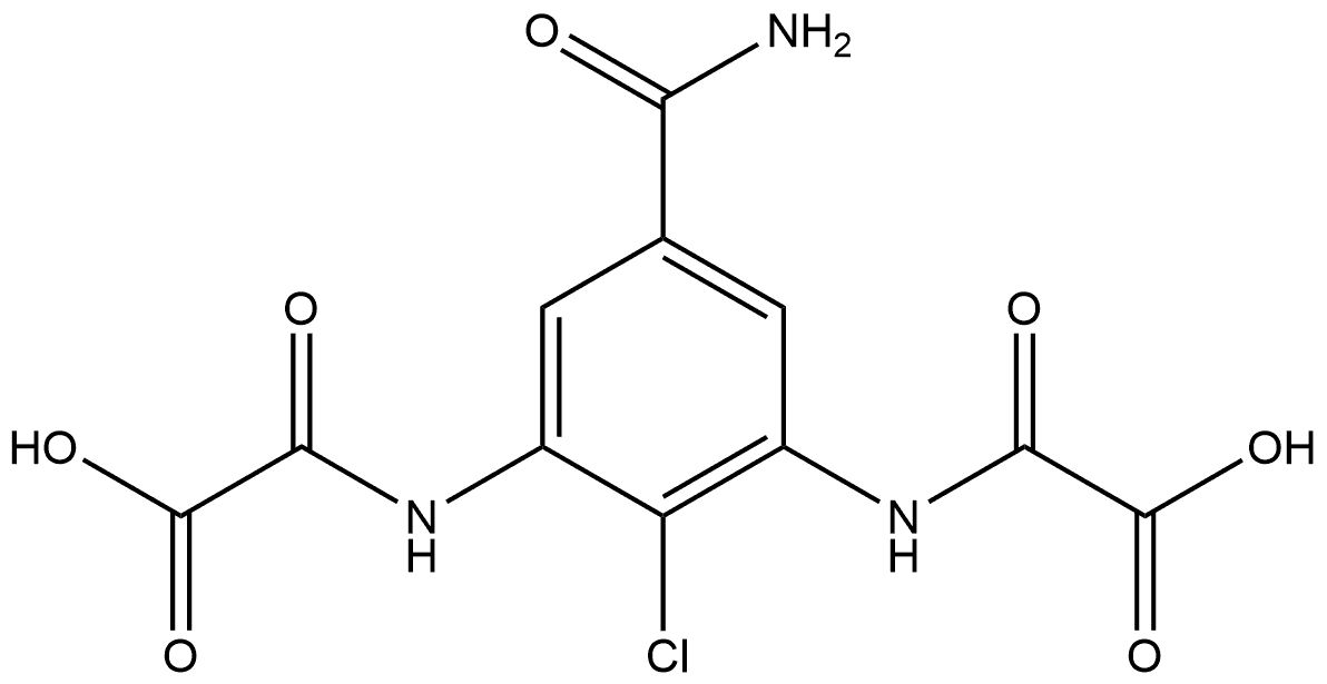 Acetic acid, 2,2′-[[5-(aminocarbonyl)-2-chloro-1,3-phenylene]diimino]bis[2-oxo-|洛度沙胺杂质18